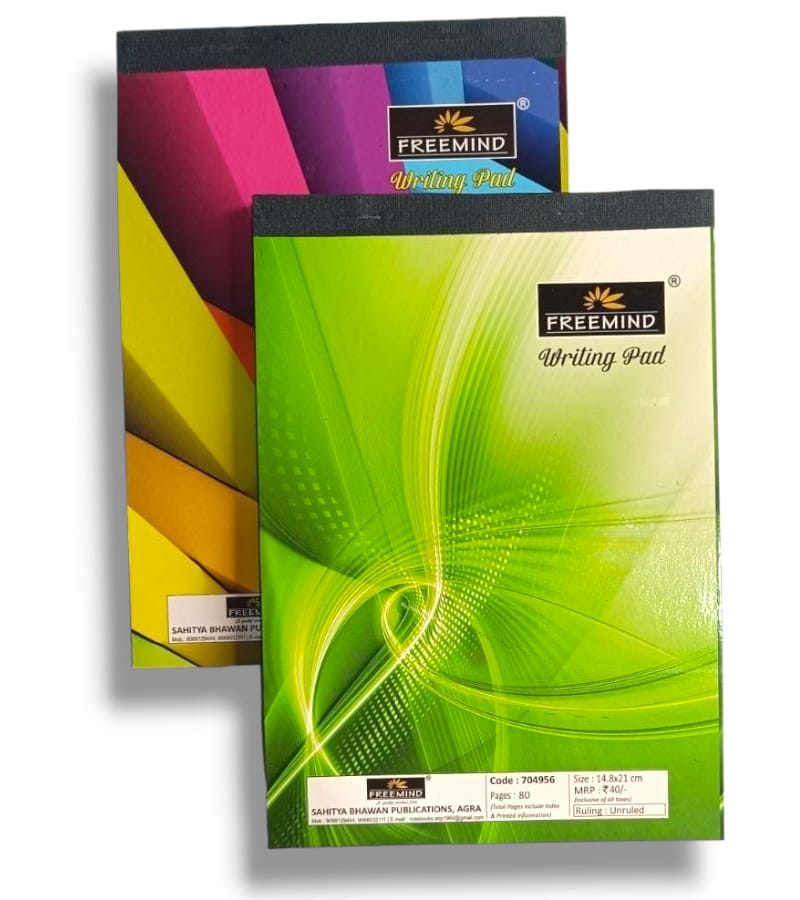 Freemind A5 Writing Pad – Unruled 80 Pages, 21 x 14.8 cm view 5